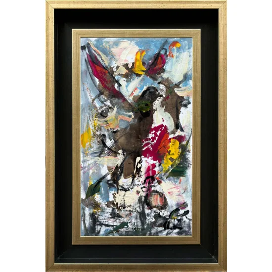 The Flying Pigeon Oil Painting