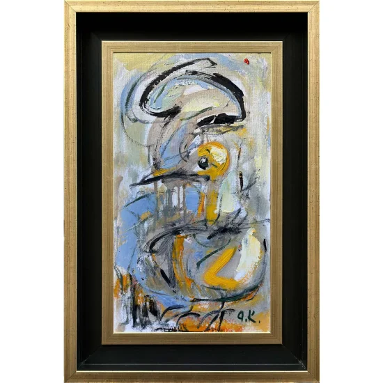 Yansıyan Zaman Yağlı Boya Tablosu