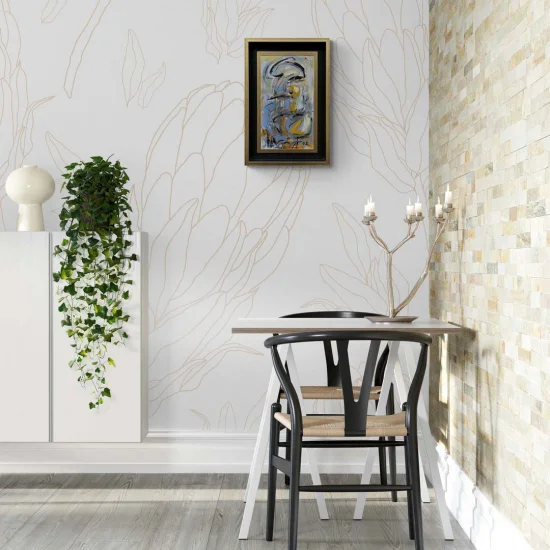 Yansıyan Zaman Yağlı Boya Tablosu