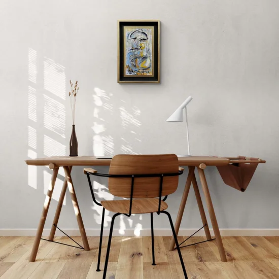 Yansıyan Zaman Yağlı Boya Tablosu