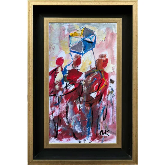 Dance of the Kite Oil Painting