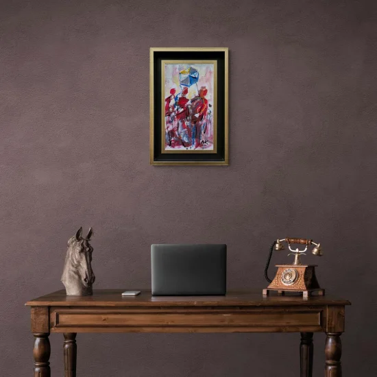 Dance of the Kite Oil Painting