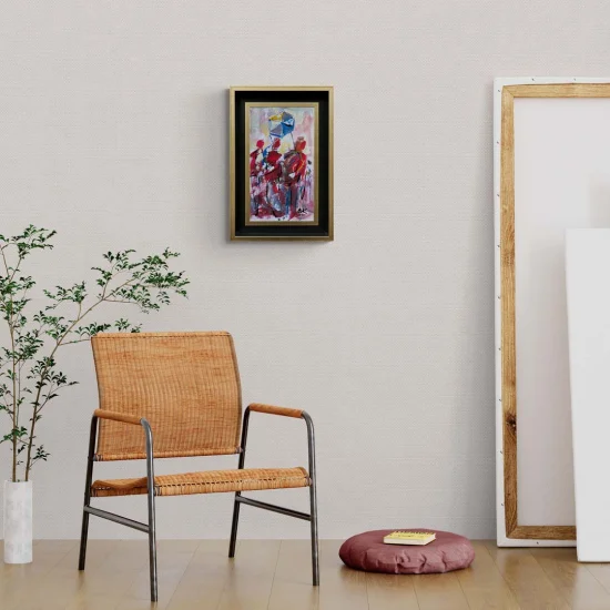 Dance of the Kite Oil Painting