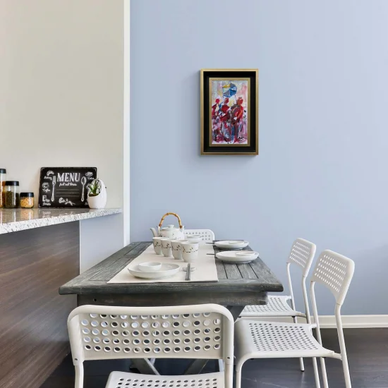 Dance of the Kite Oil Painting