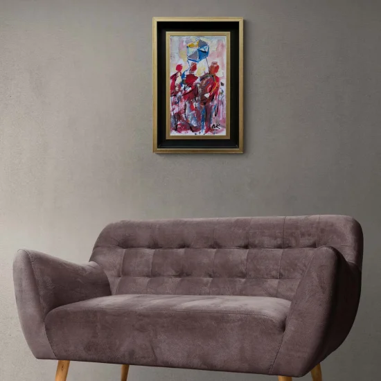 Dance of the Kite Oil Painting