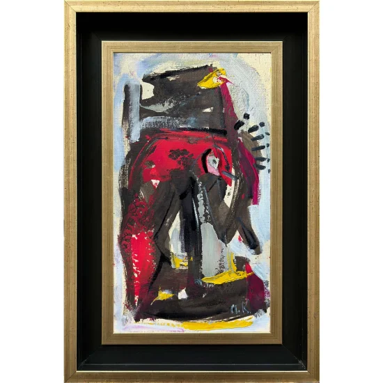 Traces And Lines Oil Painting