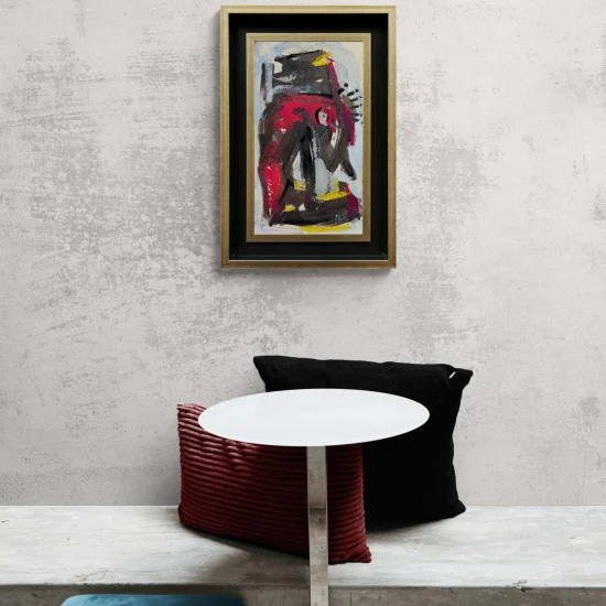 Traces And Lines Oil Painting