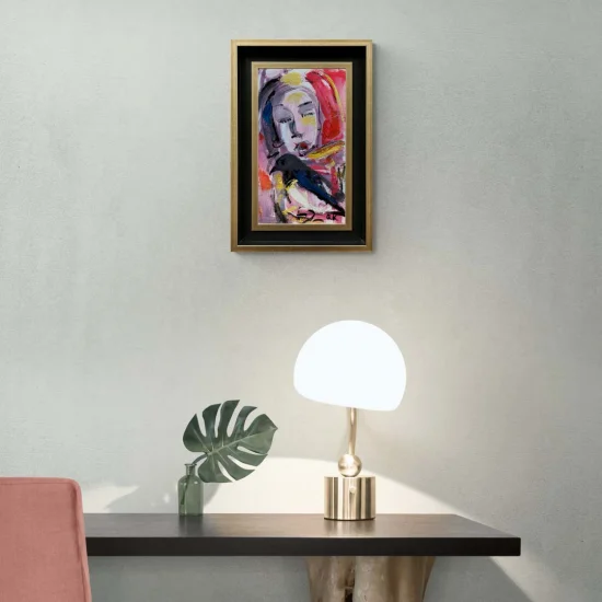 Woman On The Trail Of The Bird Oil Painting