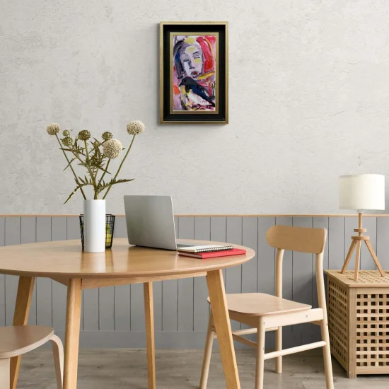 Woman On The Trail Of The Bird Oil Painting