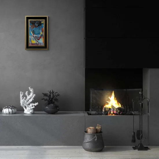 Linear Dreams Oil Painting