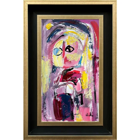 Renkli Yankı Yağlı Boya Tablosu