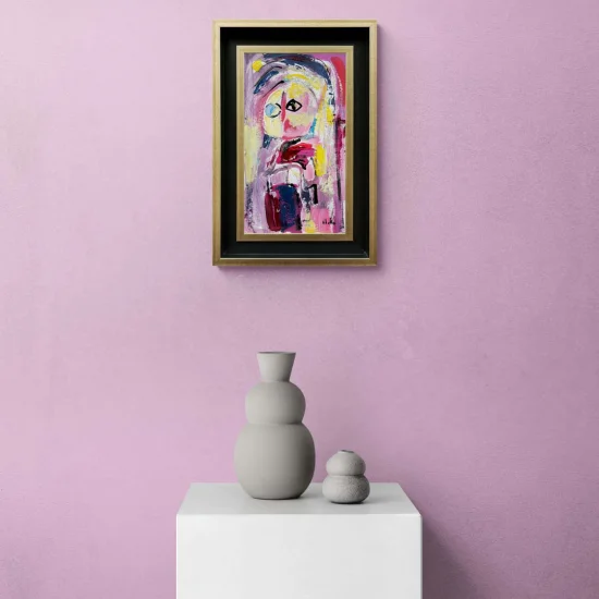 Renkli Yankı Yağlı Boya Tablosu