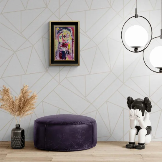 Renkli Yankı Yağlı Boya Tablosu