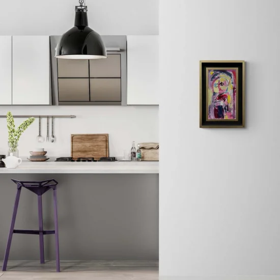 Renkli Yankı Yağlı Boya Tablosu