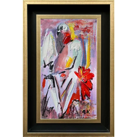 Hayal Gücü Yumağı Yağlı Boya Tablosu