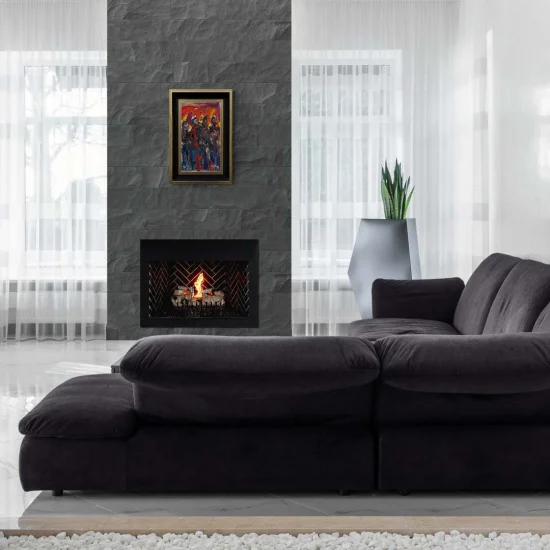 İnsanların İzleri Yağlı Boya Tablosu