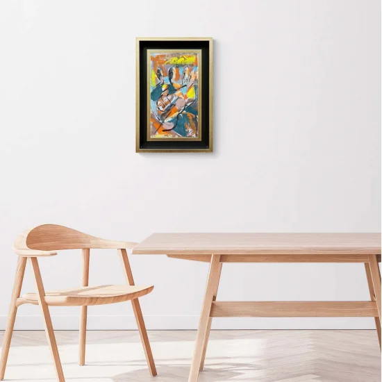 İnsan Formları Yağlı Boya Tablosu