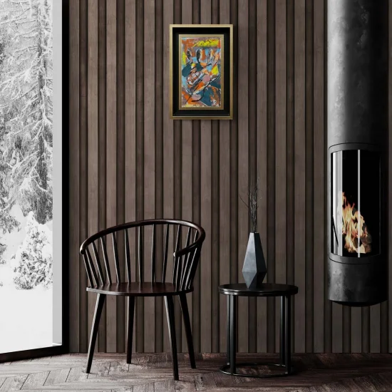 İnsan Formları Yağlı Boya Tablosu