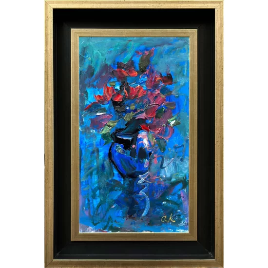 Bouquet In The Oil Painting