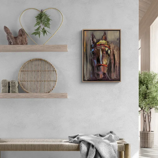 Horse Stance Oil Painting