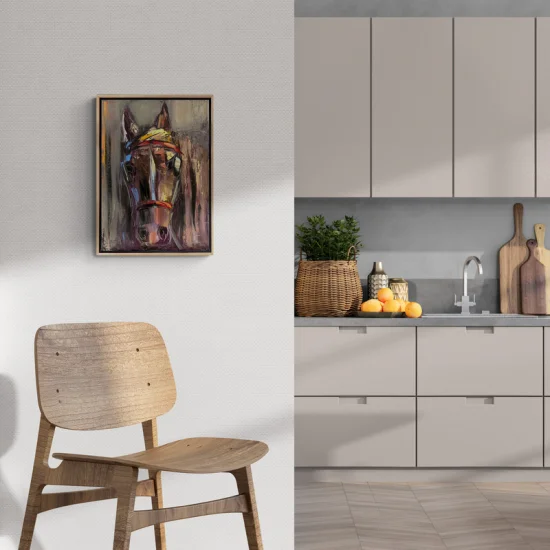 Horse Stance Oil Painting