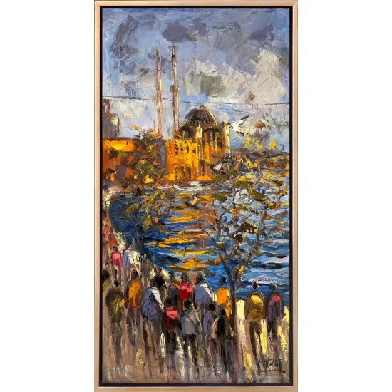 The Sparkle of Ortaköy Oil Paintings