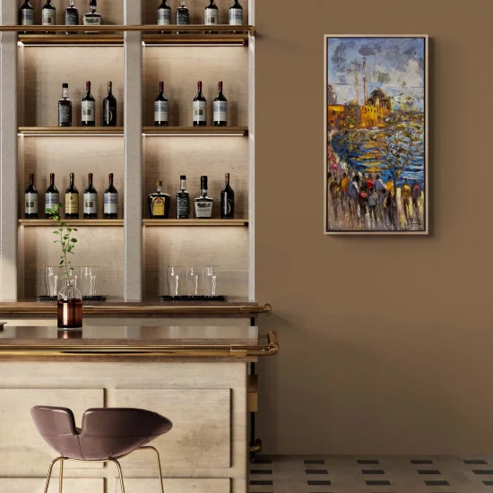 The Sparkle of Ortaköy Oil Paintings