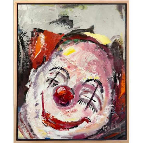 Ironic Sadness Oil Paintings