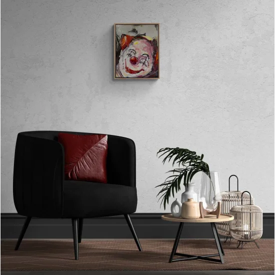 Ironic Sadness Oil Paintings