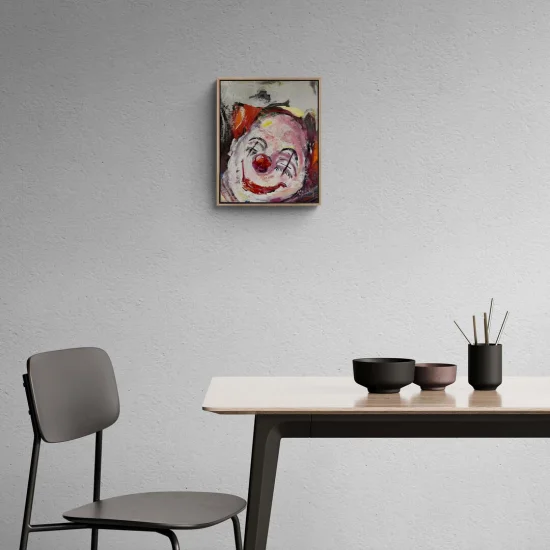 Ironic Sadness Oil Paintings