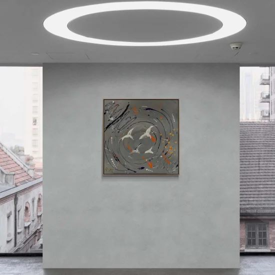 Girdap Yağlı Boya Tablosu