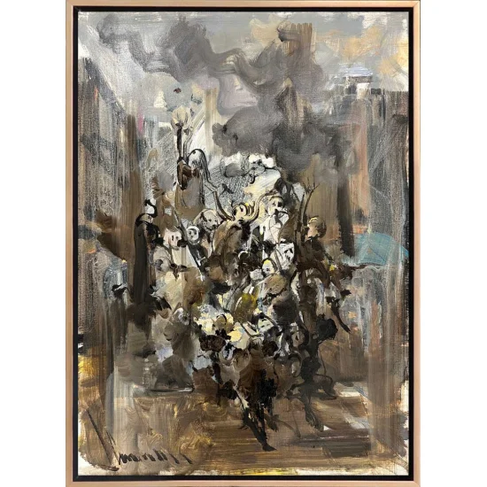 Traces of Destruction Oil Painting