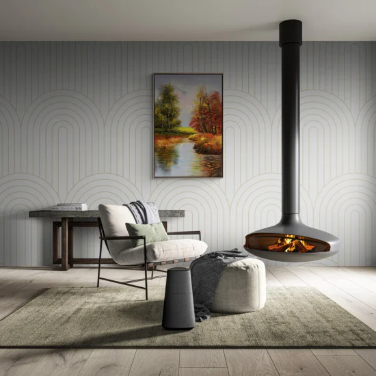 Ormanın Sonbahar Işıltısı Yağlı Boya Tablosu