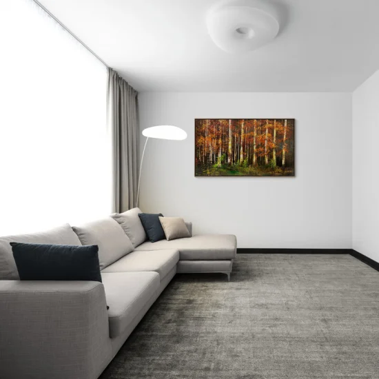 Yellow Poem of Trees Oil Painting