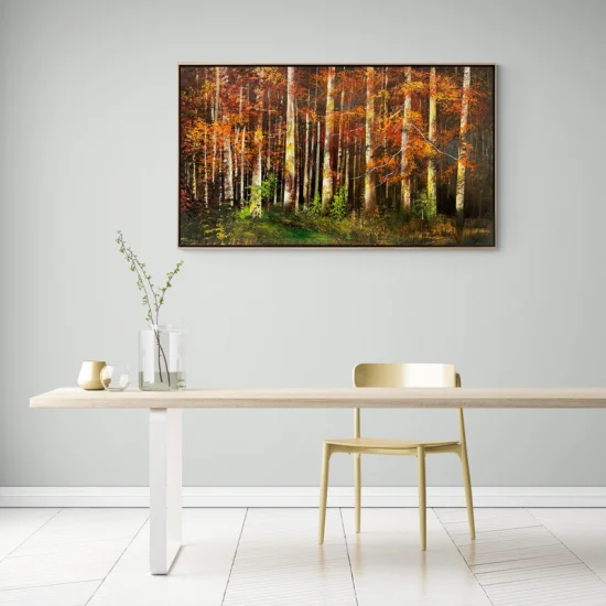 Yellow Poem of Trees Oil Painting