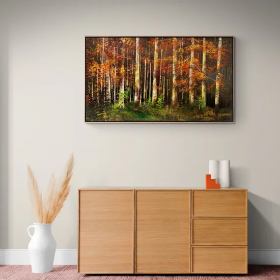 Yellow Poem of Trees Oil Painting