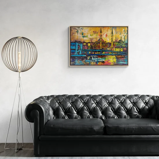 Golden Horn Oil Painting