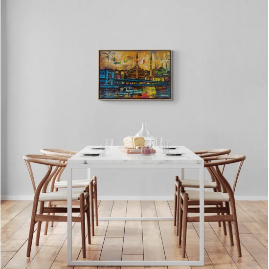 Golden Horn Oil Painting