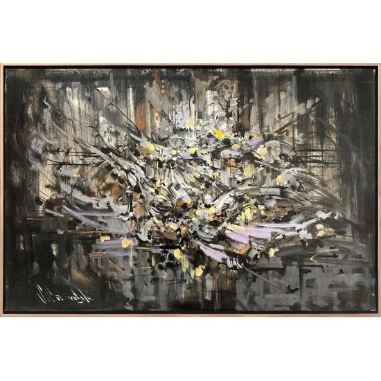 Kaotik Denge Yağlı Boya Tablosu