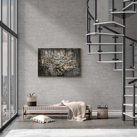 Kaotik Denge Yağlı Boya Tablosu