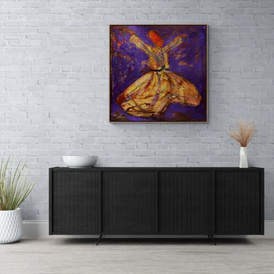Peaceful Dance of the Whirling Dervish Oil Painting