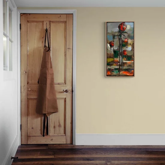 Red Rose Oil Painting