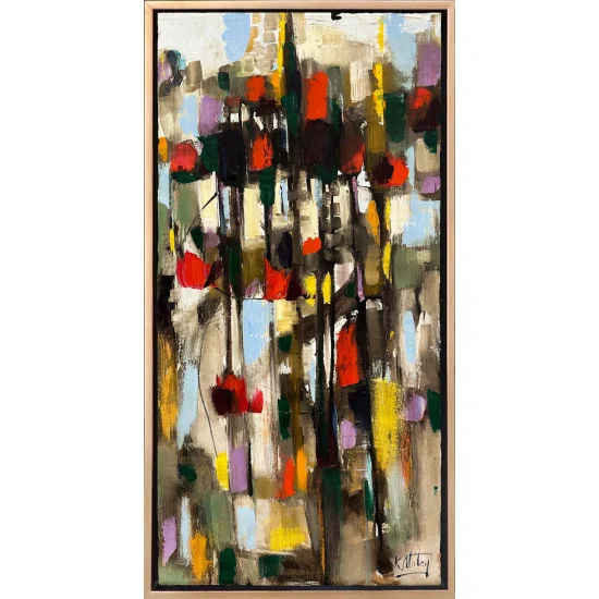 Sonsuzluğun Renkleri Yağlı Boya Tablosu