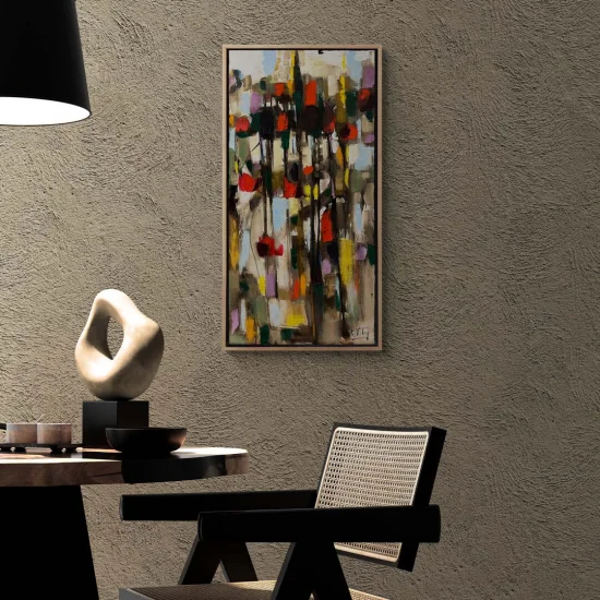 Sonsuzluğun Renkleri Yağlı Boya Tablosu