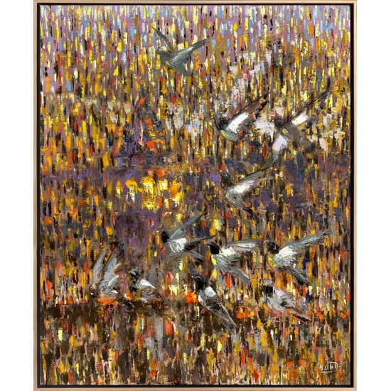 Infinite Wings Oil Painting