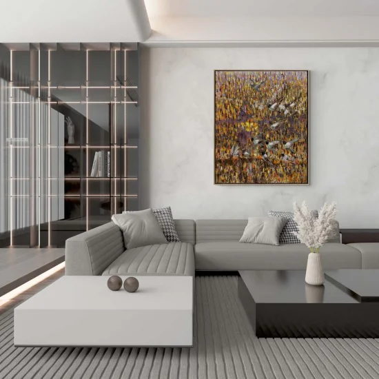 Infinite Wings Oil Painting