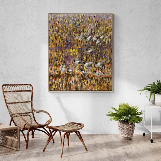 Infinite Wings Oil Painting