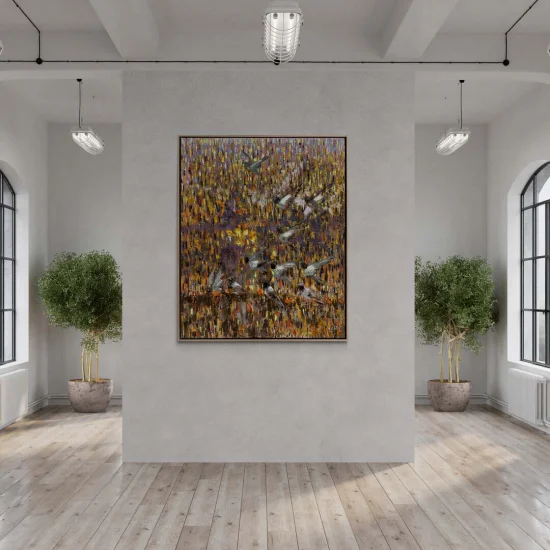 Infinite Wings Oil Painting