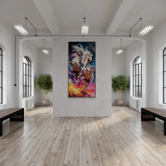 Splendid Elegance Of Purity Oil Painting