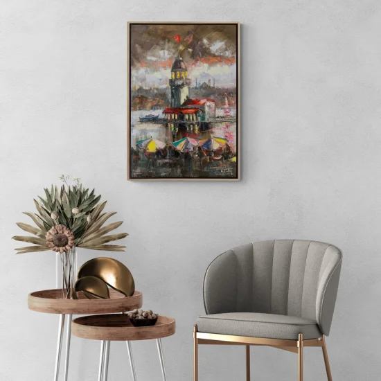 Silent Guests Of Maidens Tower Oil Painting